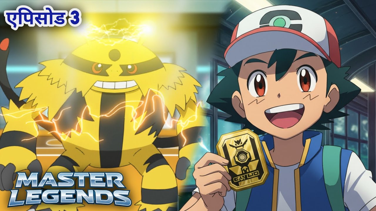 FINALLYYYY Ash First Gym Battle In Indian Region 🇮🇳 | Pokemon Master Legends Episode 3
