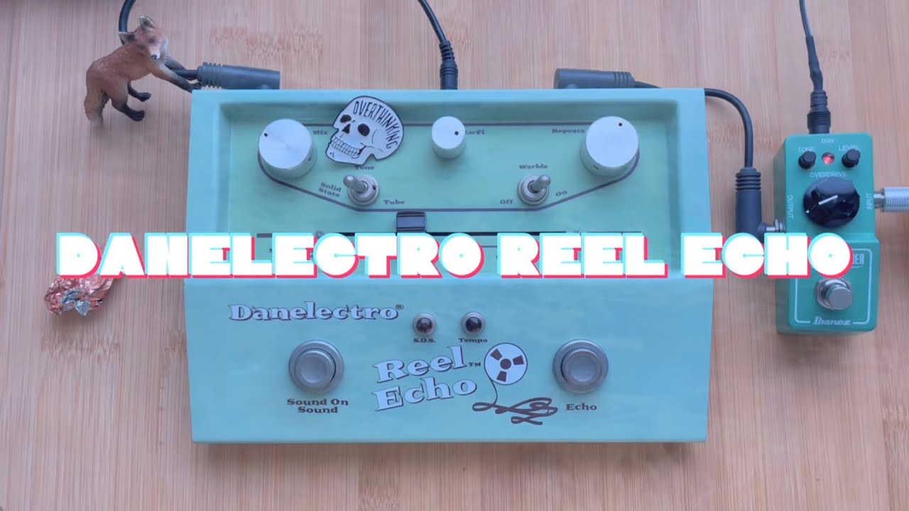 📼Danelectro Reel Echo Tape Delay (no talking)