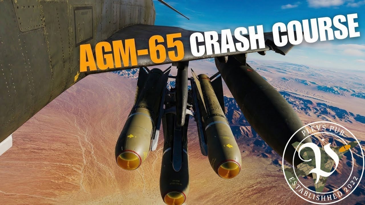 DCS: F-4E: AGM-65A/B/D/G Maverick CRASH COURSE (FIXED)