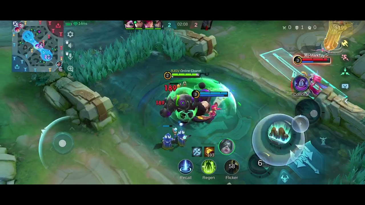 Grock tank team play
