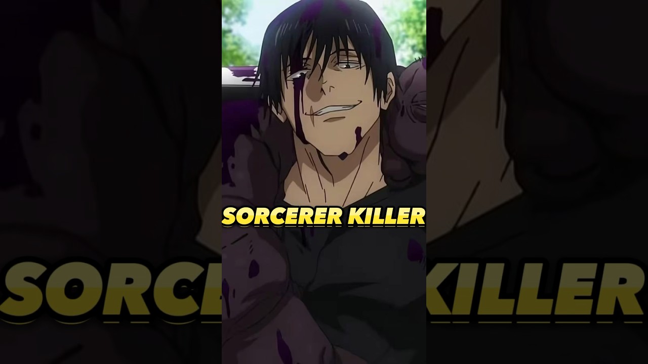 Why Toji Fushiguro is the Sorcerer Killer&hellip;#anime #shorts #jujutsukaisen