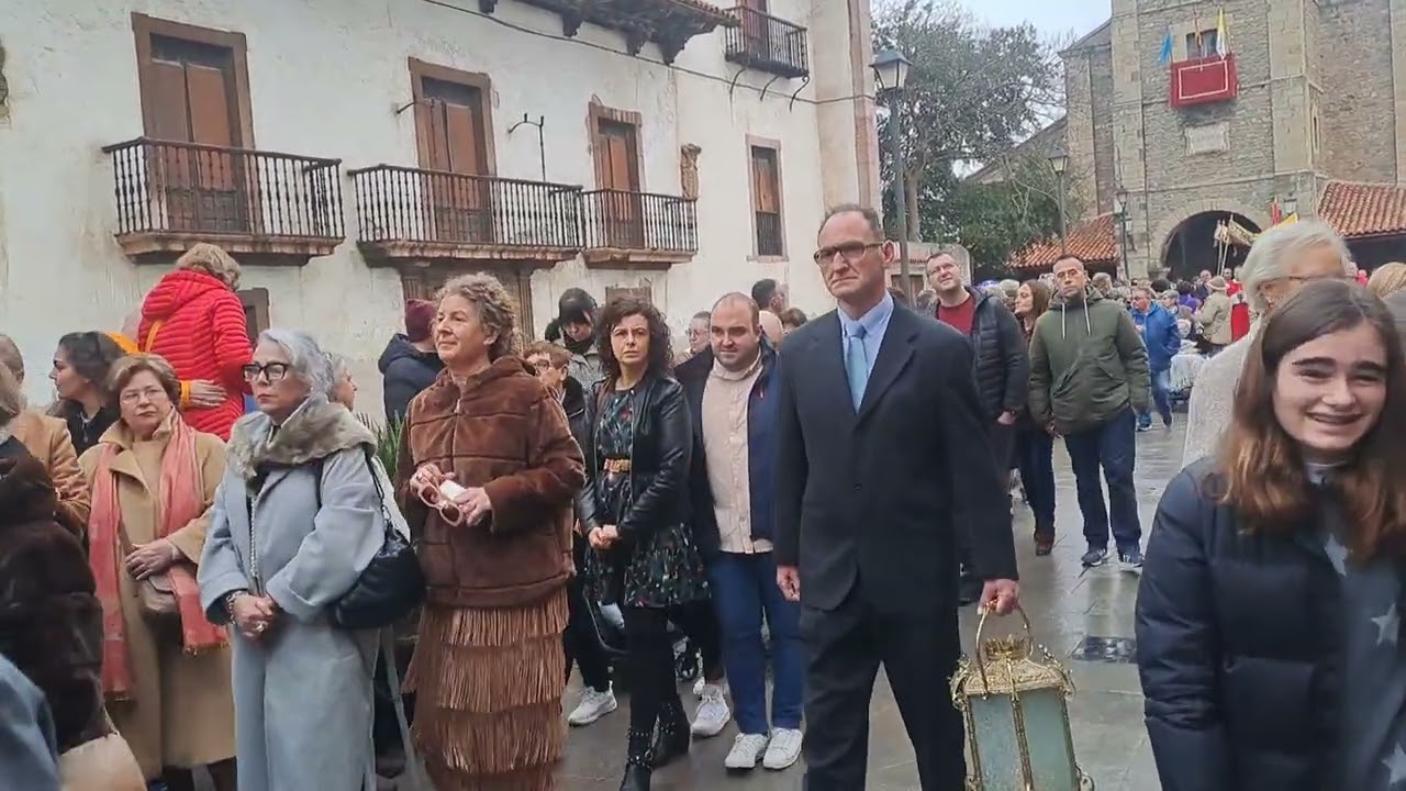 Procesión cristo del socorro de luanco 2024