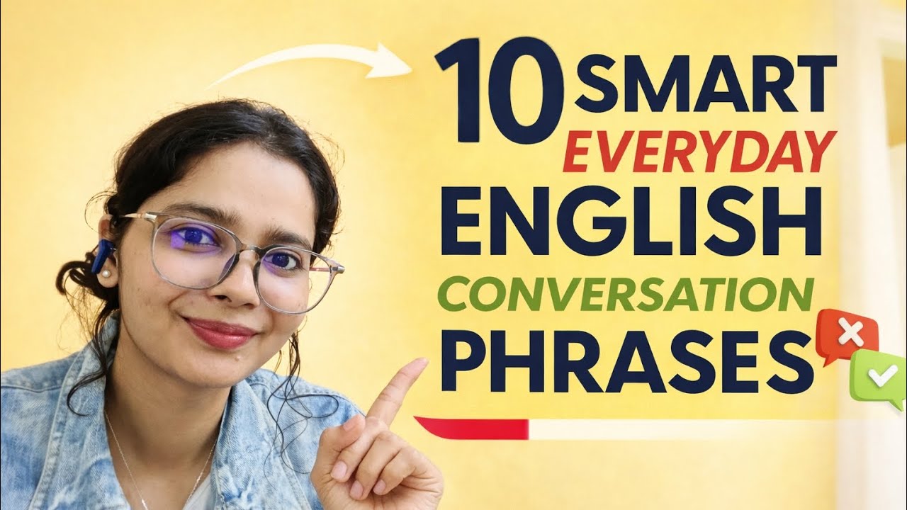 10 Smart Sentences for Daily Use in English Conversation | Improve English Conversation Skills