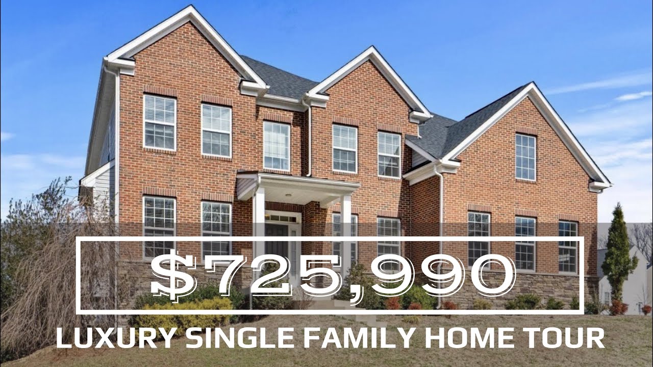Inside a Luxury Fort Washington, MD Estate Home - Stonegate Estates - Maryland Real Estate Tours
