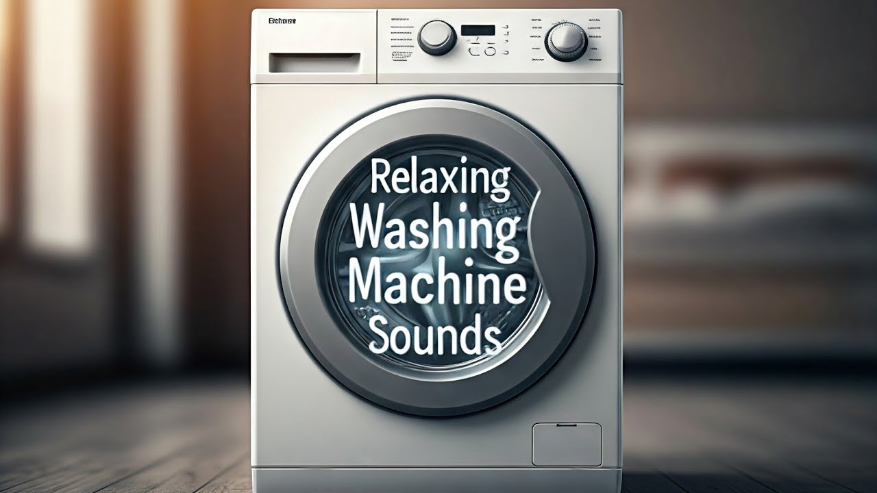 The most relaxing Washing machine sound for good sleeping- real working