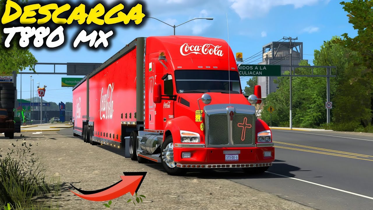 Descarga ESTE KENWORTH T880 BIEN CHULETON PARA AMERICAN TRUCK SIMULATOR 🇲🇽🍯🔥