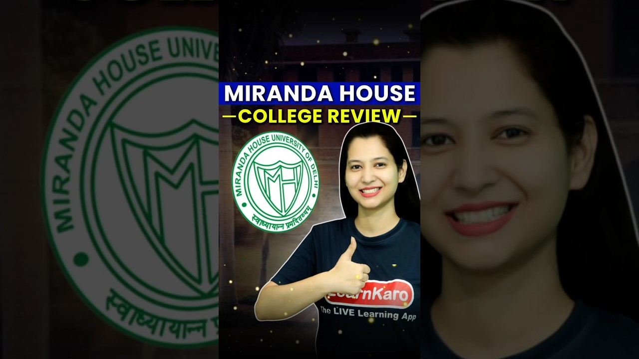 NIRF Rank 1✨️ Miranda House College Review😍🔥 #shorts