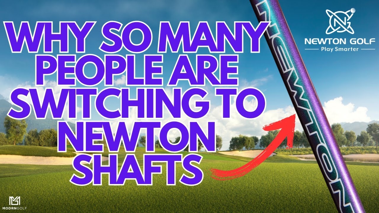 These are the best golf shafts for the average golfer // 2025 Newton Motion Golf shafts