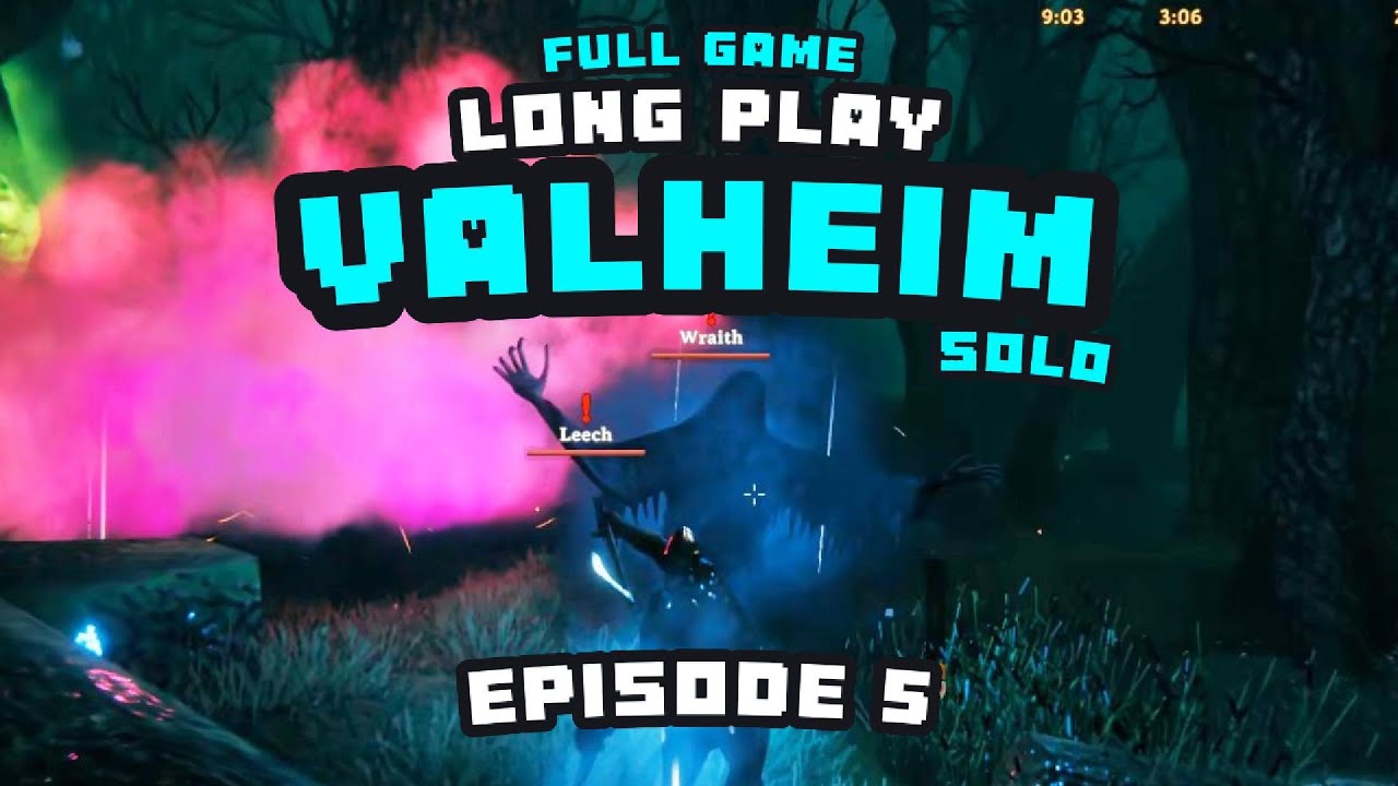 Swamp Party | Ep5 - VALHEIM - Solo Long Play w/ Commentary