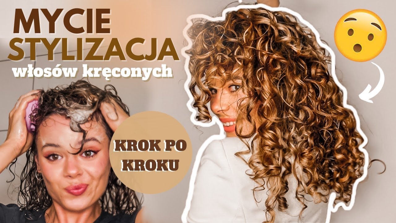 JAK MYĆ I STYLIZOWAĆ WŁOSY KRĘCONE?🤔 moja rutyna