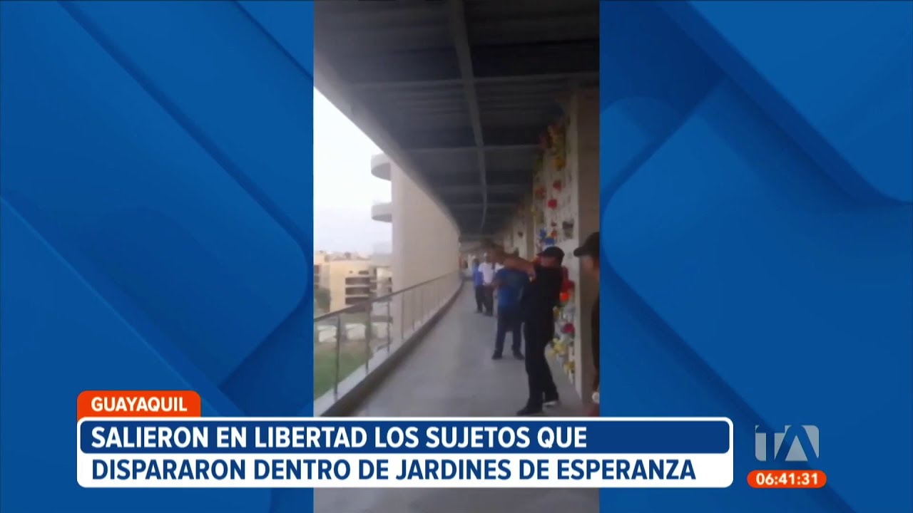 Salen en libertad personas que dispararon en una ceremonia fúnebre en un cementerio de Guayaquil