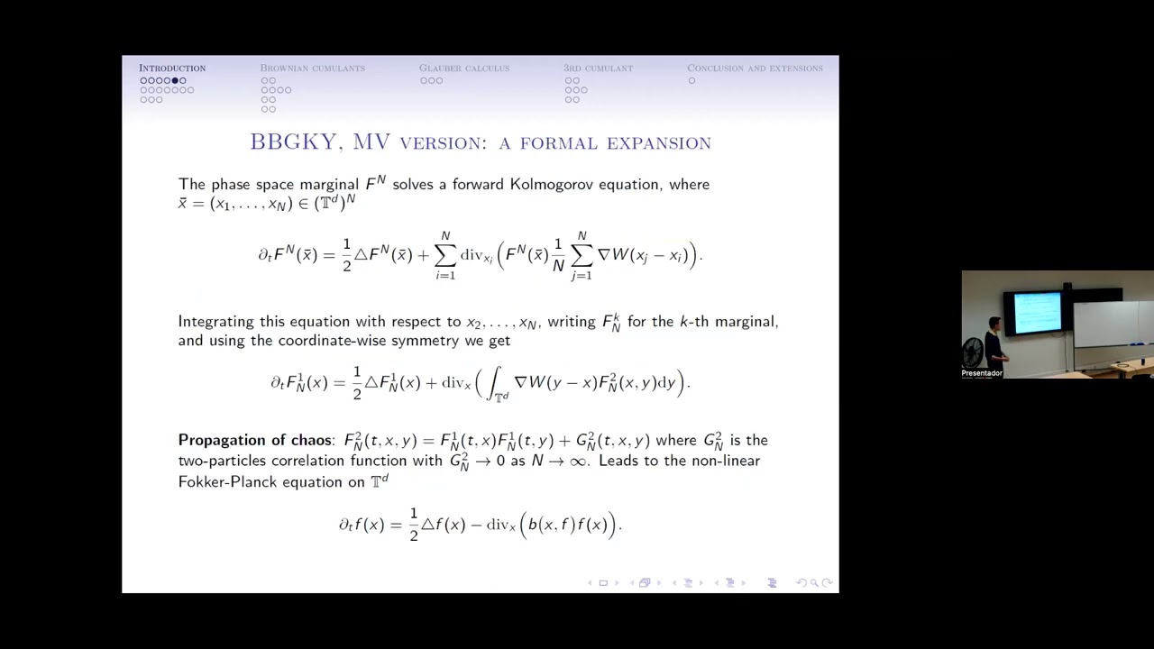 Armand Bernou - Beyond the mean-field limit : uniform in time estimates for the cumulants.