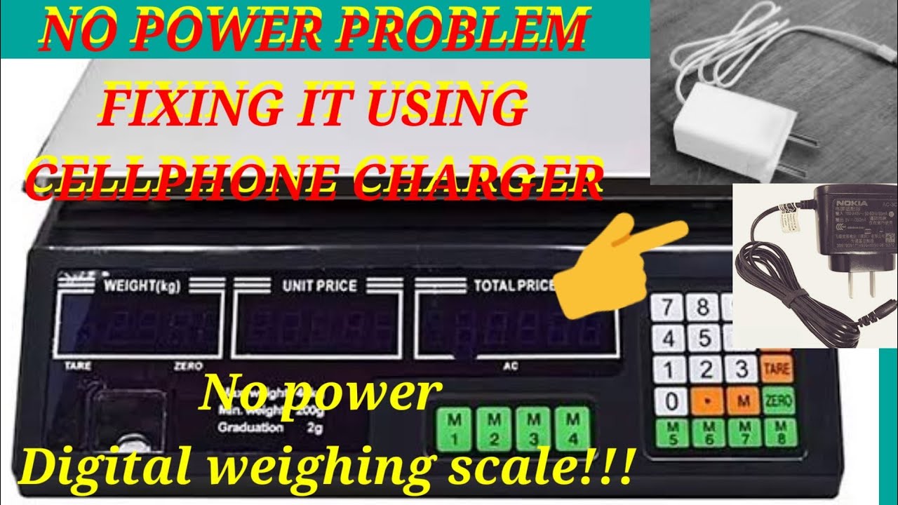 How fix no power digital weighing scale, paano solusyunan ang sirang digital na timbangan..