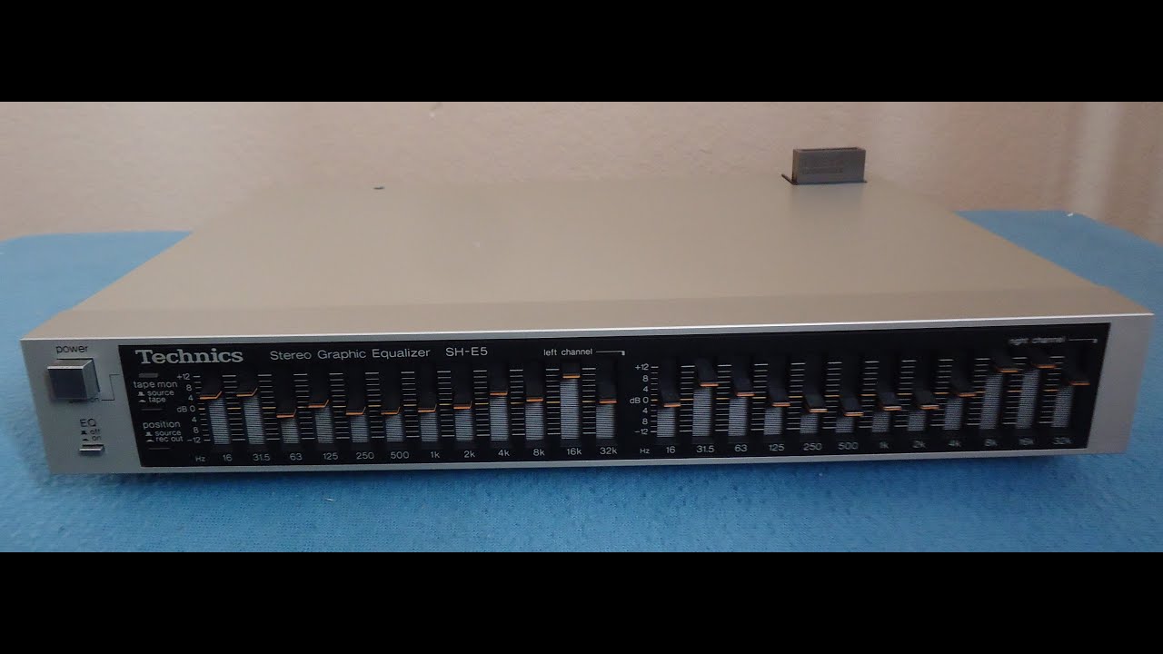 Technics SH-E5 Graphic Equalizer ______________sn: MA2616A489