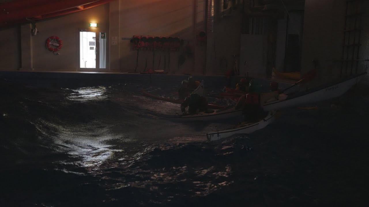 Vigu sea kayaking specialization course, second pool session