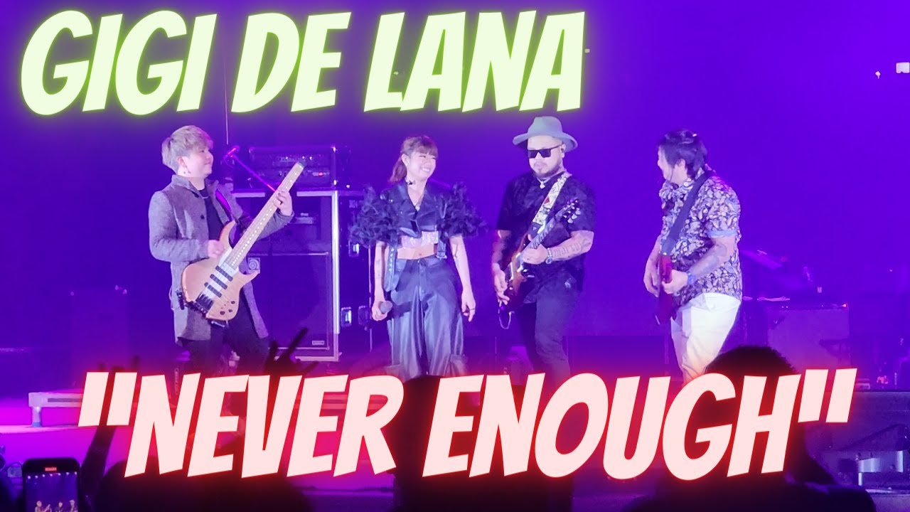Gigi de Lana performs 