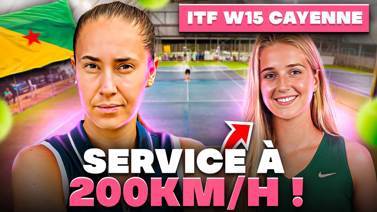 IMPOSSIBLE À RETOURNER ! (ITF W15 Cayenne)