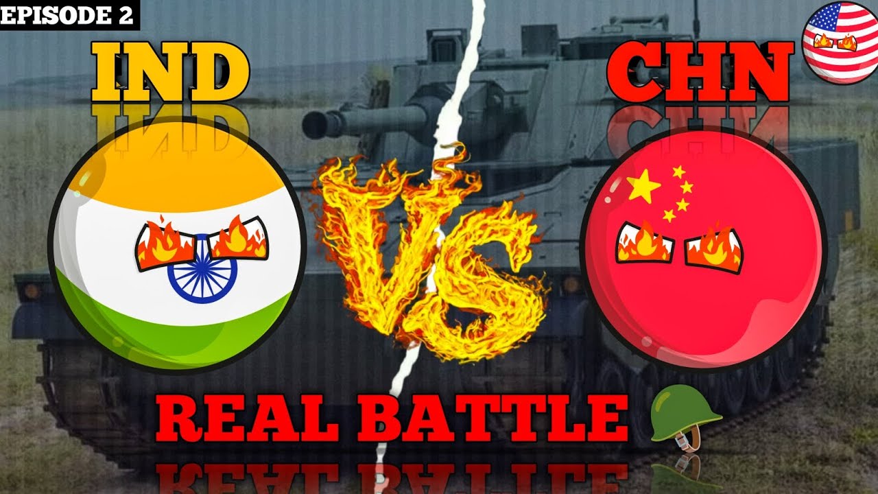INDIA vs CHINA - Power Battle for Asia 🌏 Comparison 2026 | Countryball Power Battle Ep 2