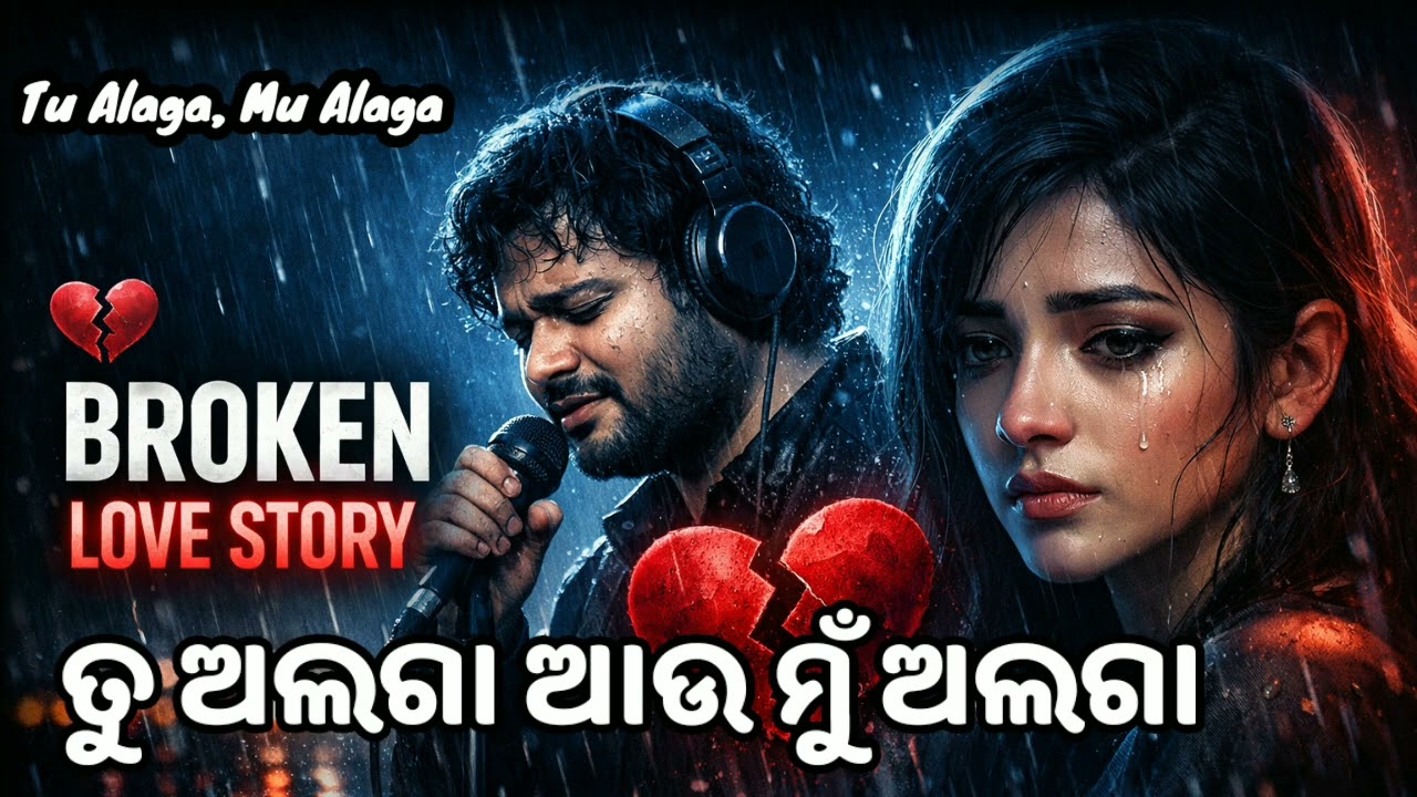 Tu Alaga Mu Alaga | New Odia Sad Song | Human Sagar vs Varsha Style | odia new songs
