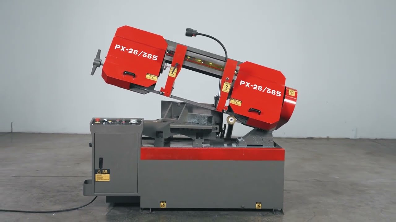 cheap price  iron bar cutting band saw machine for angle cutting