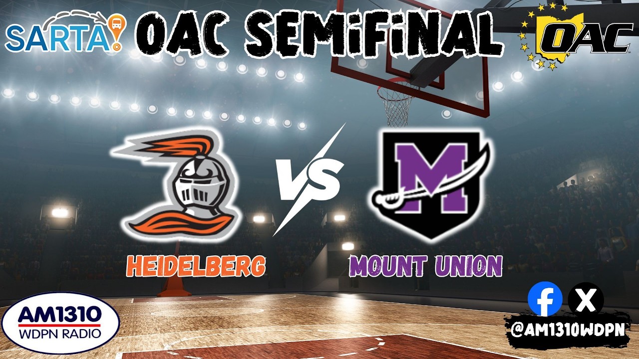 Heidelberg vs. Mount Union (OAC Semifinal) 2/26/26