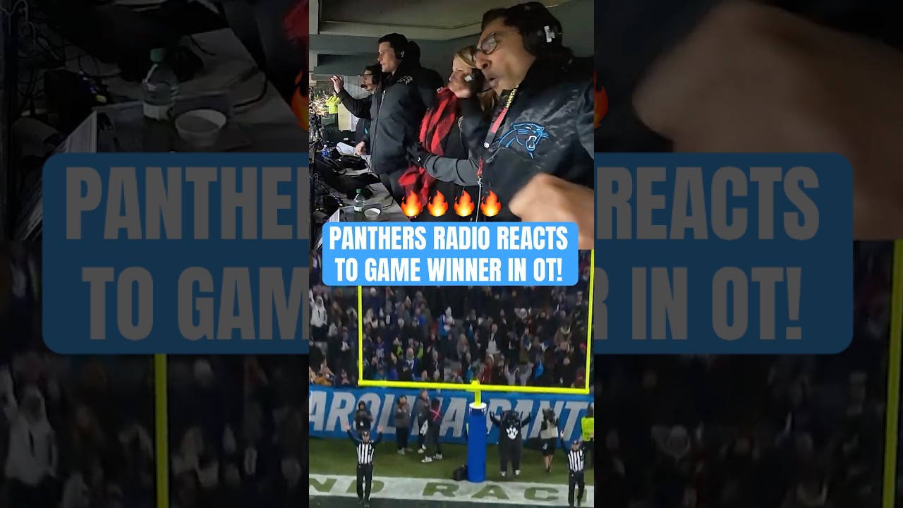 Panthers Radio Reacts to Eddy Pineiro's Game Winner in Munich!
