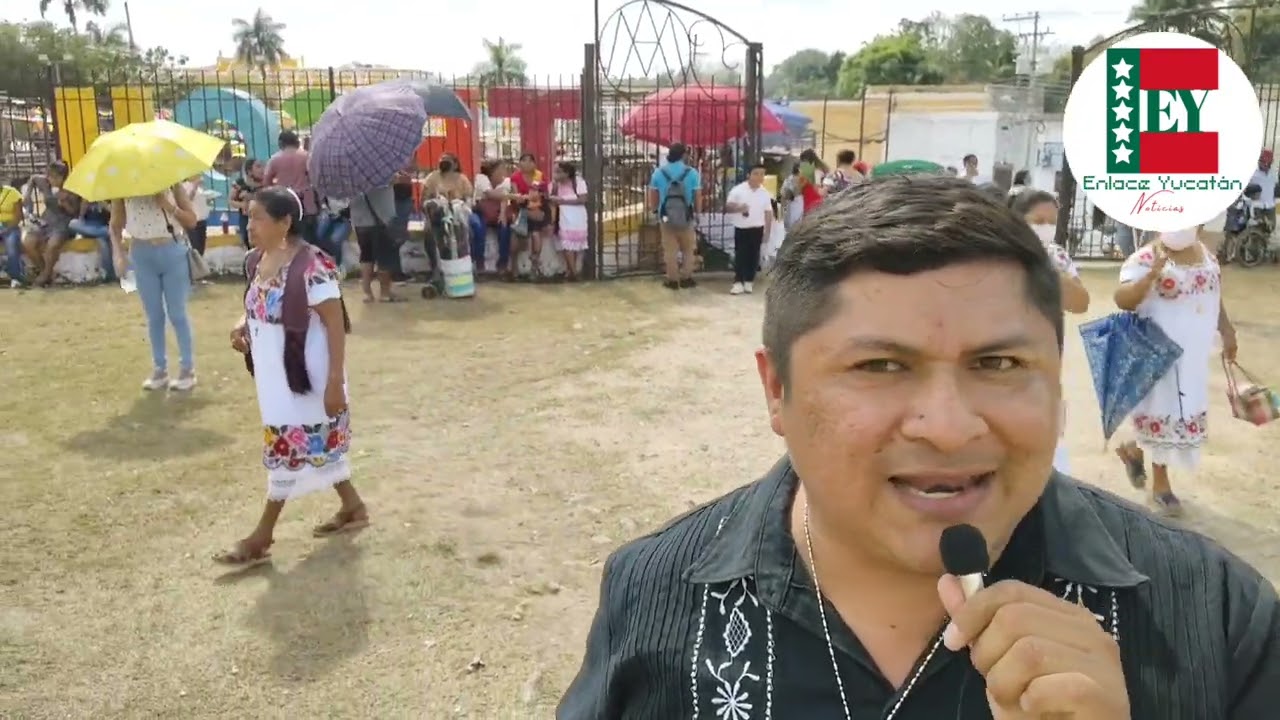 Procesión de la Candelaria en Tecoh Yucatán 2023