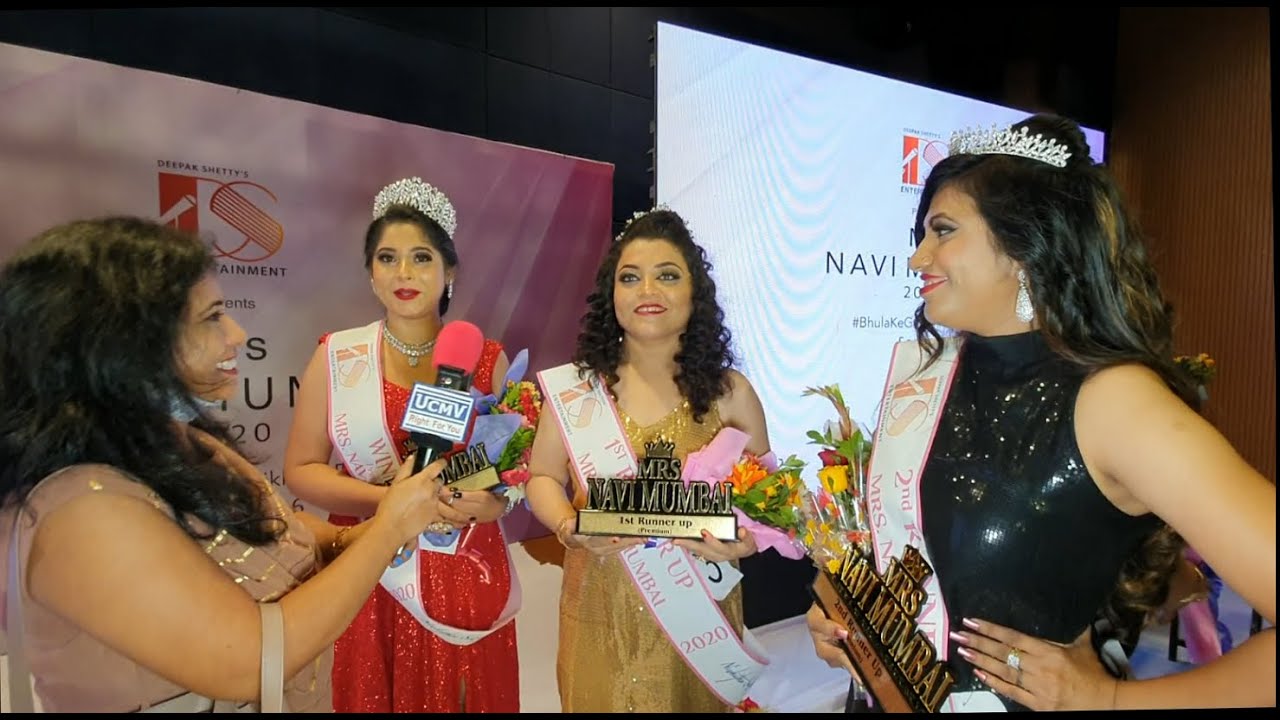 Mrs NAVI MUMBAI 2020 FINALE, Season-6, Media Coverage by UcmV