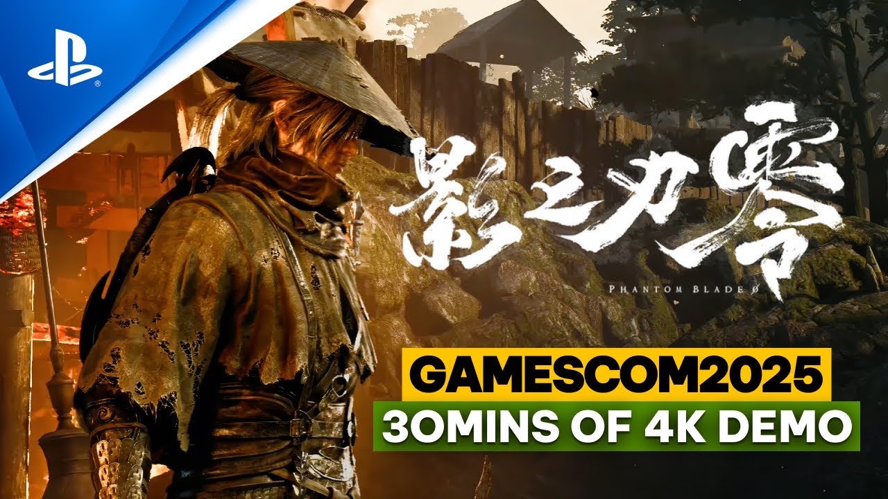 Phantom Blade Zero &ndash; Gamescom 2025 FULL PS5 Demo Gameplay [4K 60FPS | No Commentary]