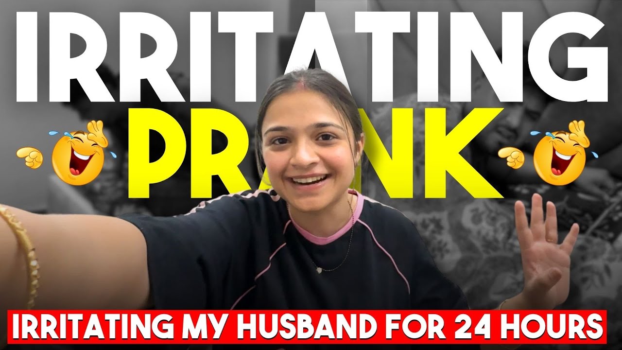Irritating my husband for 24 hours | Gone wrong 🤯