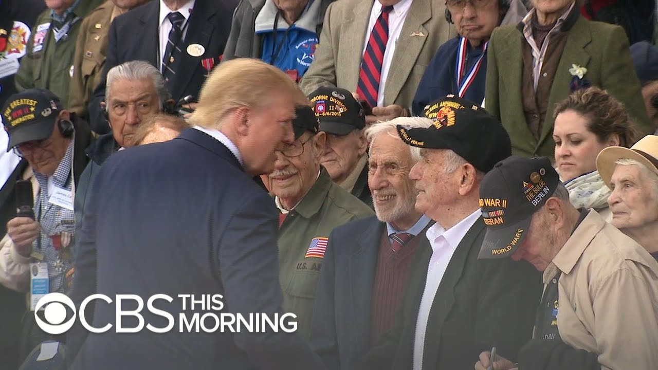 World leaders and WWII veterans gather for D-Day anniversary