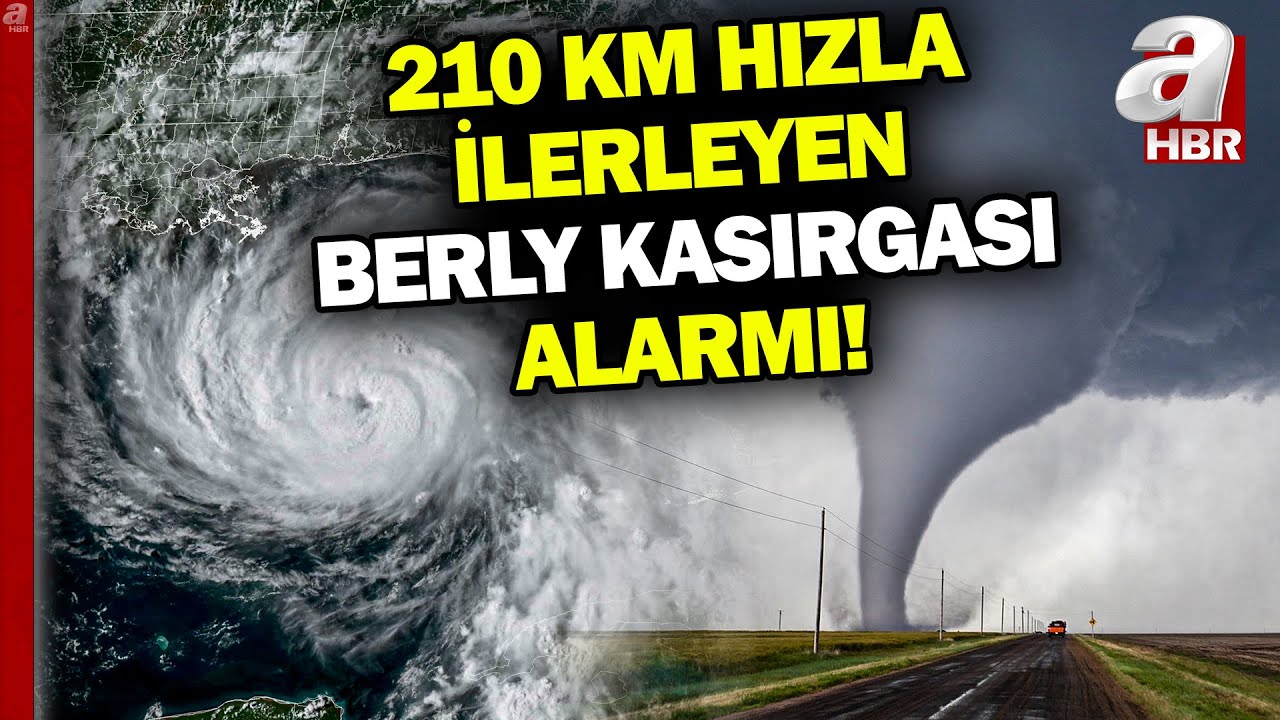 Karayipler Berly Kasırgası'na hazırlanıyor! Kasırga 210 km hızla ilerliyor... | A Haber