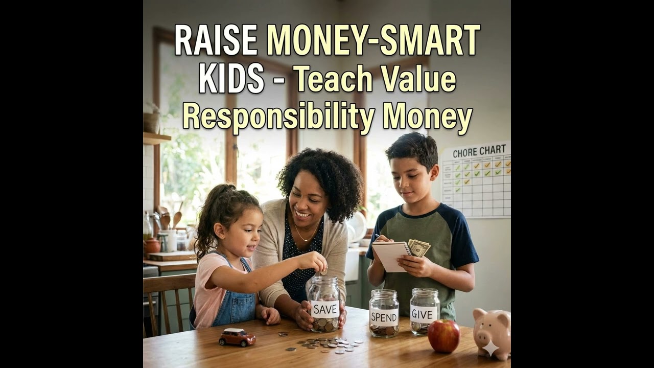 Raise Money-Smart Kids - Teach Value Responsibility Money