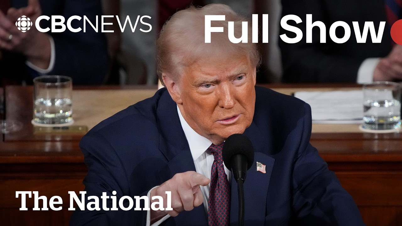 CBC News: The National | Trump defends tariffs as trade war erupts