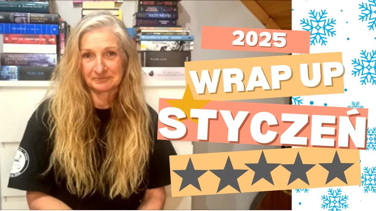 15 KSIĄŻEK Stycznia 2025! 📚Wrap up❄️ Nowy Rok nowy ulubieniec na 5 gwiazdek⭐️