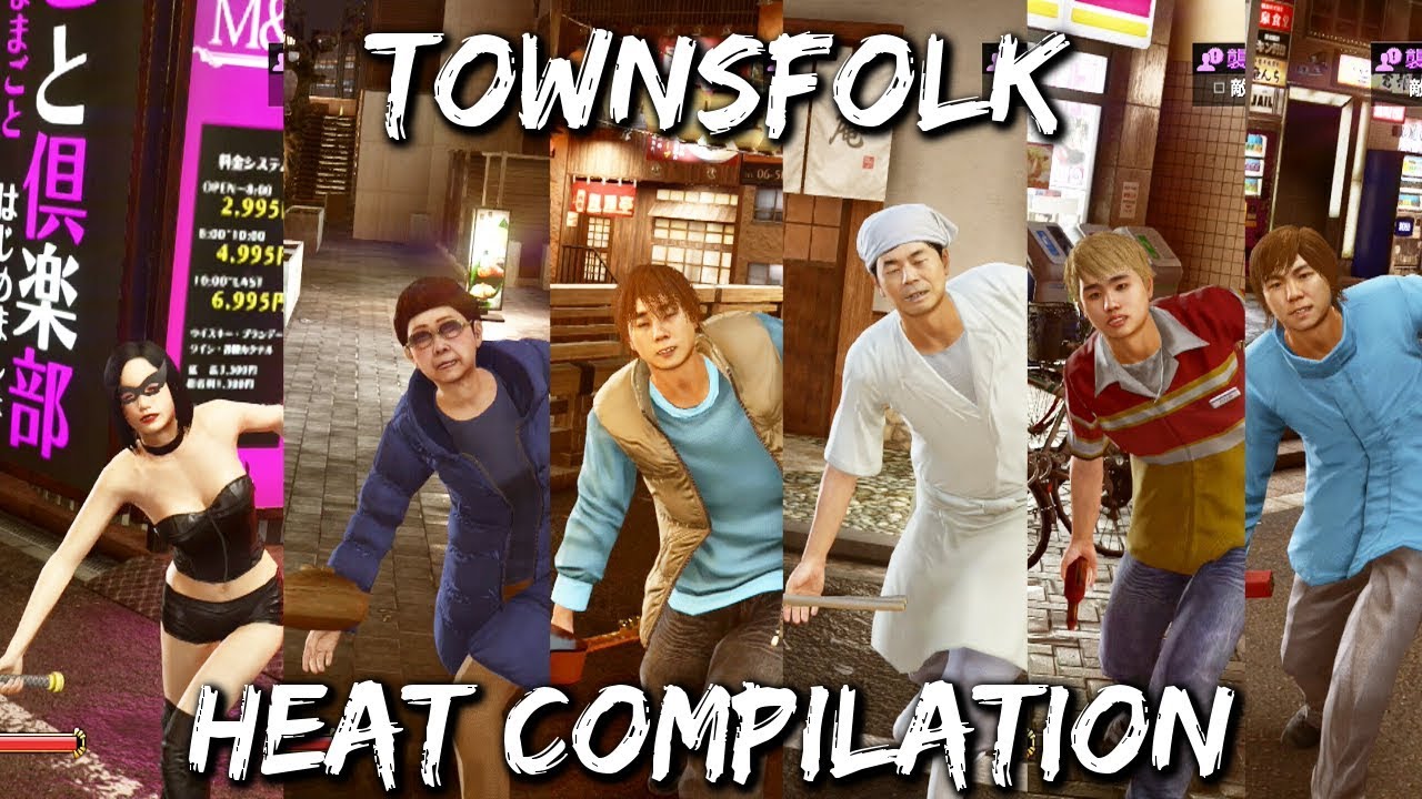 Ryu Ga Gotoku Kiwami 2 - Sotenbori Townsfolk Heat Action Compilation