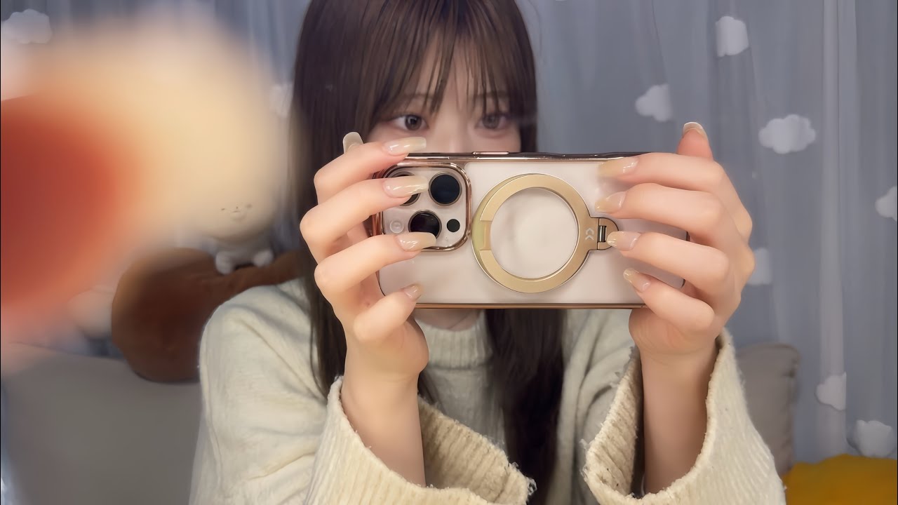 【ASMR】現役ひきこもりによる雑iPhoneタッピング📱😴（Lo-Fi）                                       過去最高ロングネイルでコツコツコツコツ💅✨