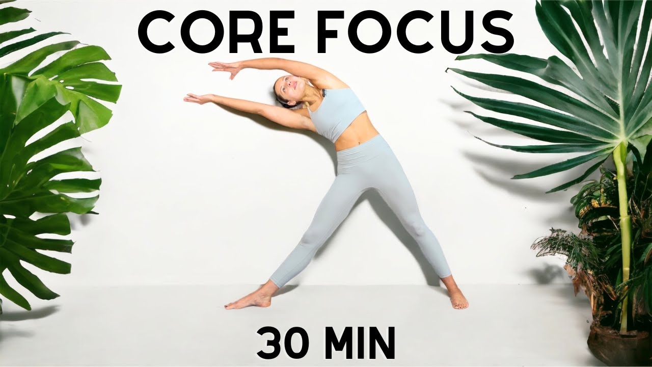 Yoga For Core | Vinyasa Flow | 30 min | Moderate to Intermediate Level