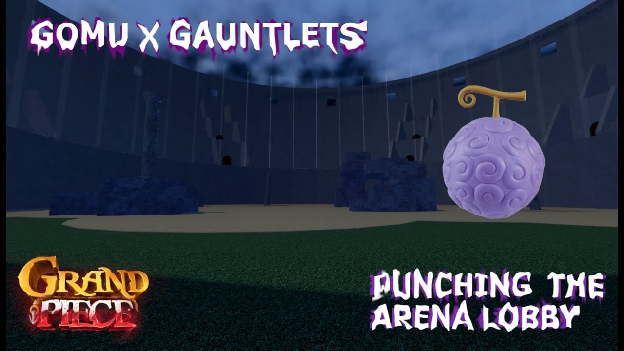 [GPO]GOMU X GAUNTLETS COOKING THE WHOLE ARENA LOBBY!