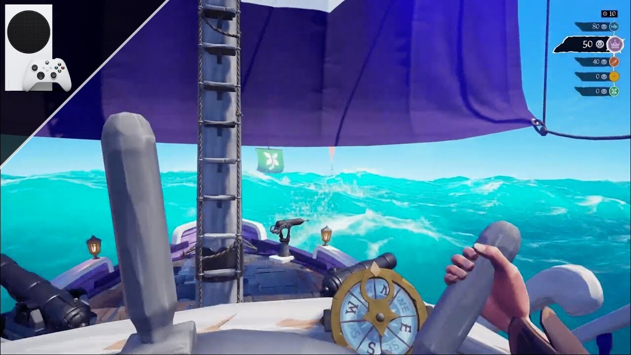 Sea of Thieves Xbox Series S Gameplay [60fps]