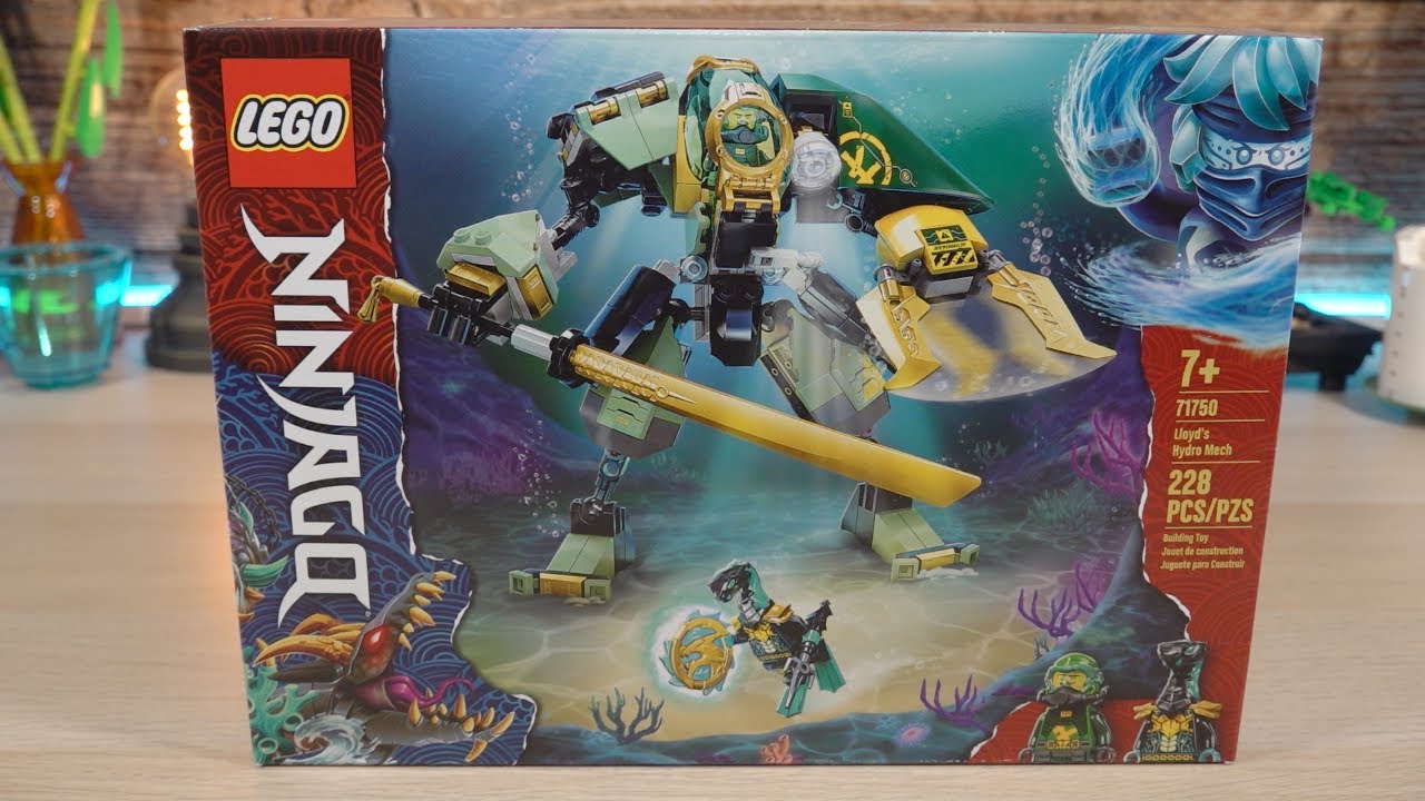 LEGO Ninjago Lloyd's Hydro Mech 71750 🎧 Pure Build