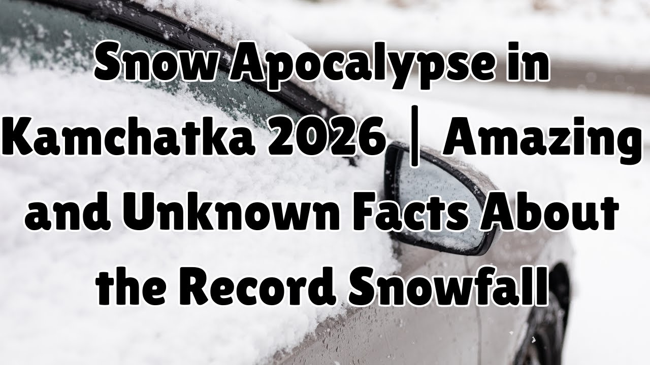 Snow Apocalypse in Kamchatka 2026 | Amazing and Unknown Facts About the Record Snowfall