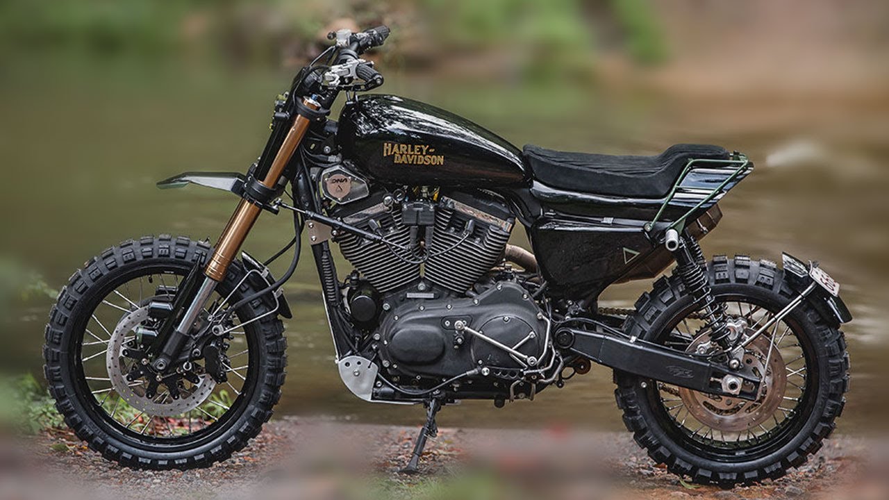The Ultimate Harley Davidson Sportster - Custom Bike Build (Time-lapse)