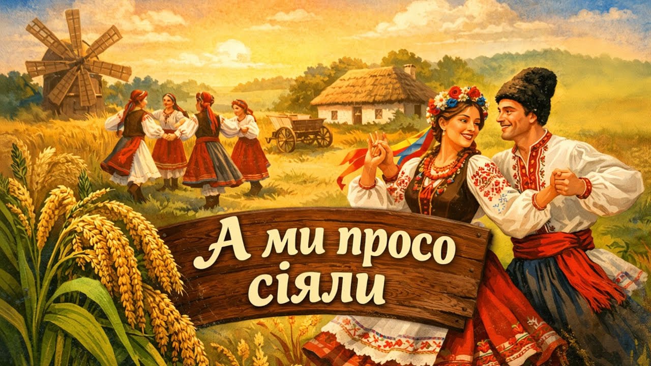 А ми просо сіяли &mdash; українська народна пісня | вокальна версія