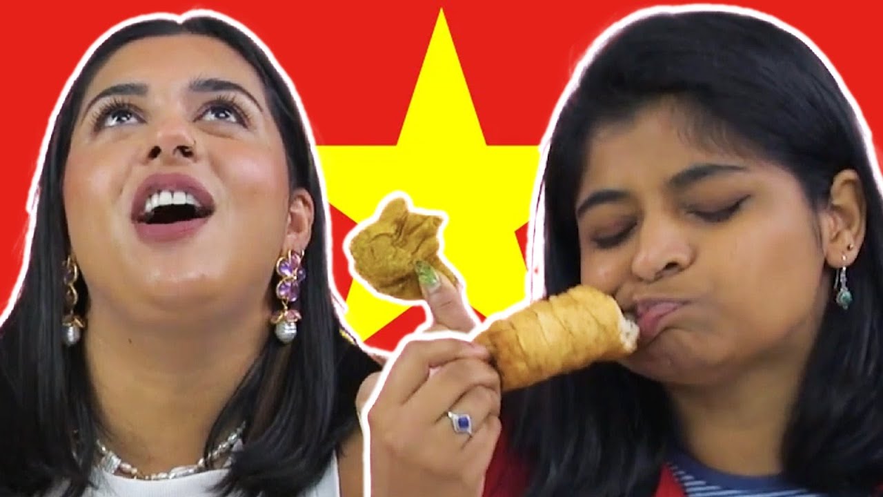 Aussies Try Vietnamese Snacks