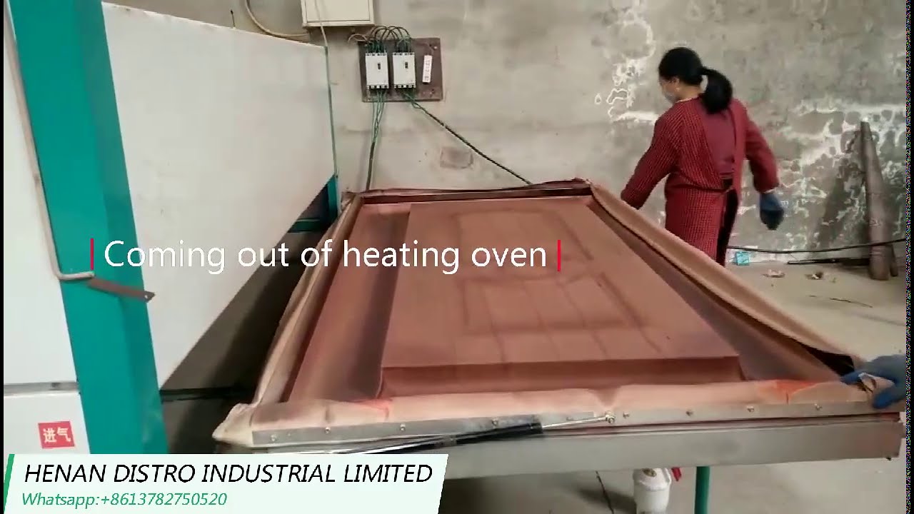 5-10 Min High productivity Wood grain effect aluminum profile Steel Door Wood grain transfer machine