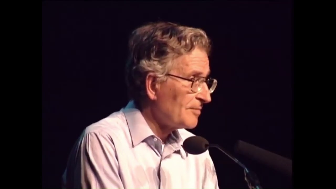 Noam Chomsky explains the 