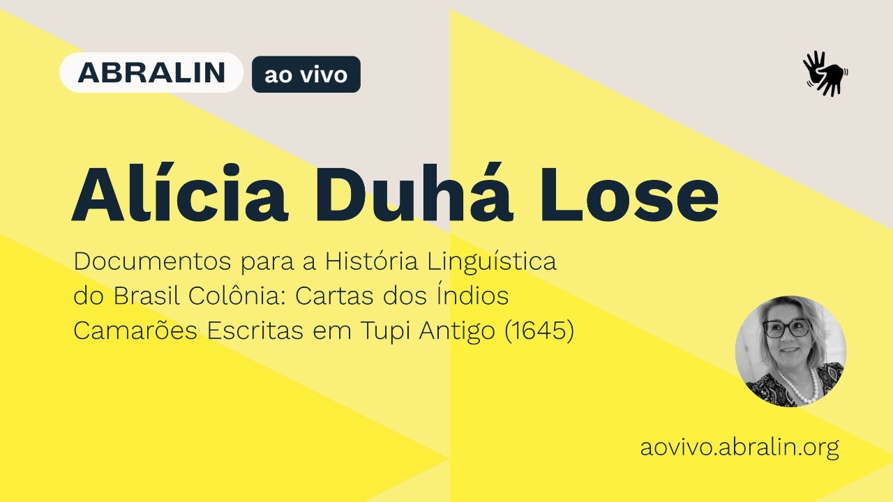 Documentos da História Linguística: Cartas dos Índios Camarões em Tupi Antigo (1645)