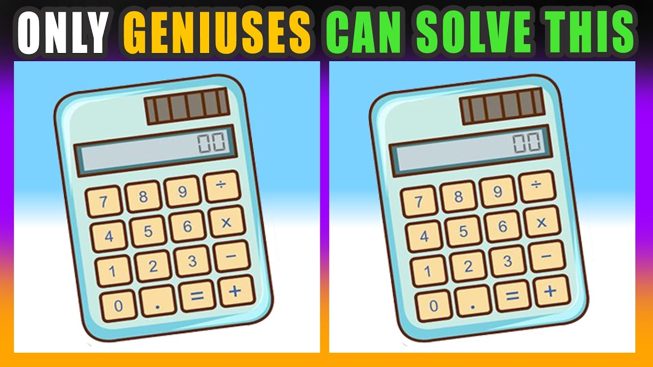 Spot The Difference : Only Genius Find Differences [ Find The Difference Quiz game #316 ] Funzzle