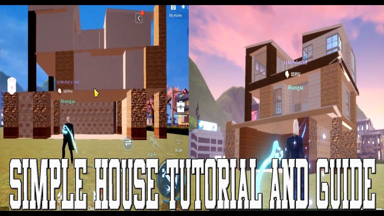 Dragon Raja Sims Mode Modern House Guide and Tutorial